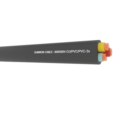 Dây điện 3 lõi mềm SUNWON- 300/500V- CVV 3x