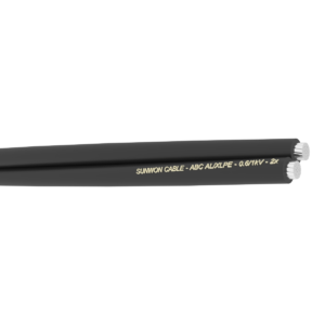Cáp nhôm vặn xoắn hạ thế 2 lõi SUNWON- 0.6/1kV- ABC 2x 2