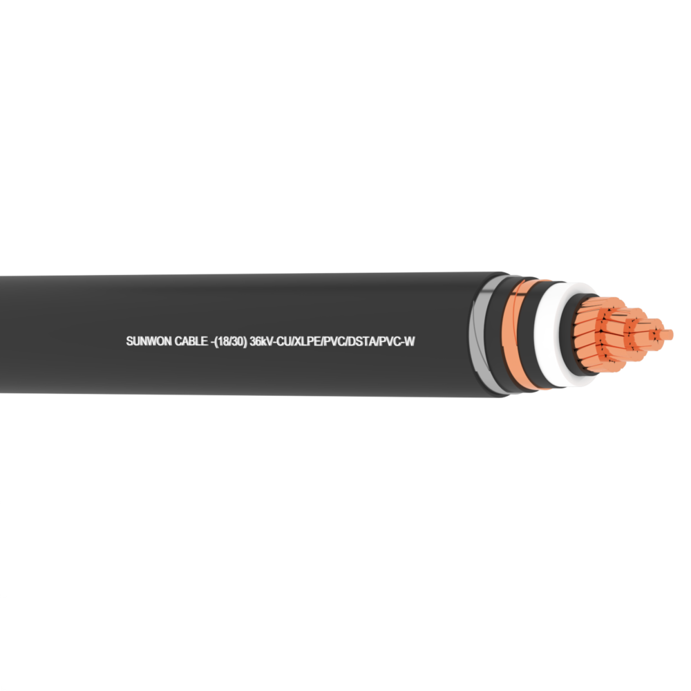 Cáp đồng ngầm trung thế SUNWON- 18/30 (36) kV- CXSV 1x
