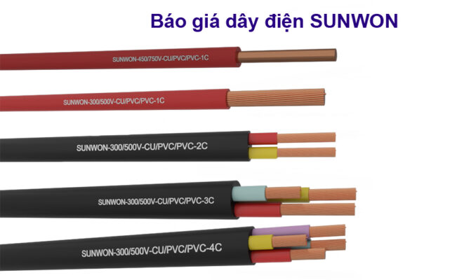 báo-giá-dây-điện SUNWON