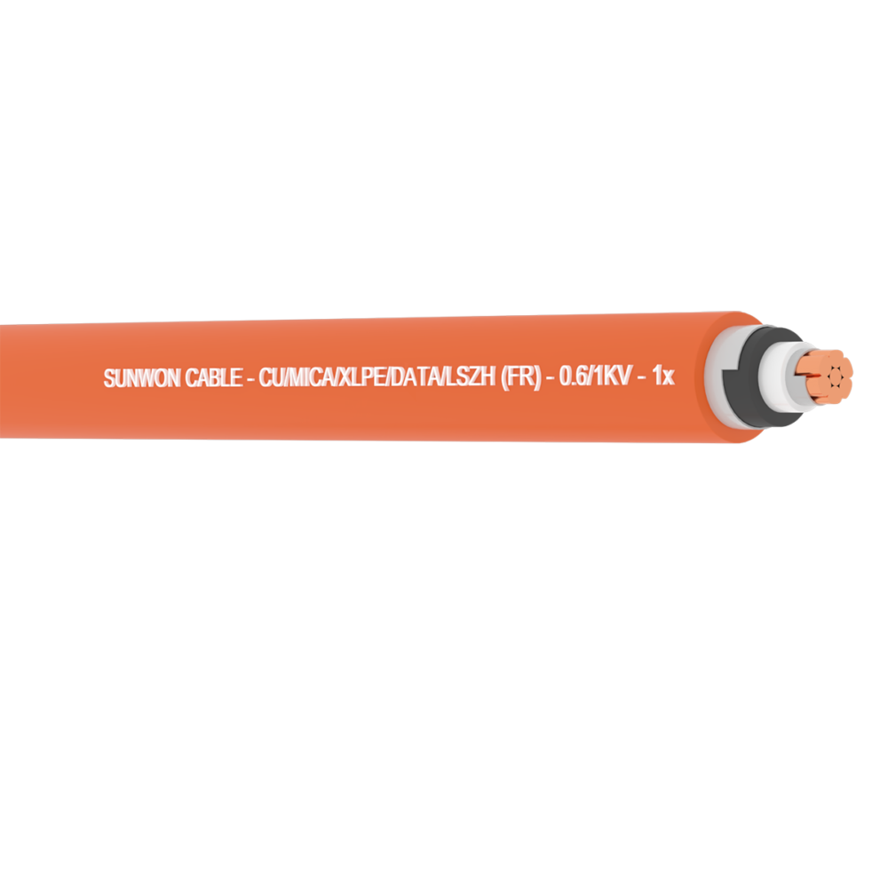 Cáp chống cháy, giáp băng nhôm SUNWON 0.61kV DATAFR-PVC 1x 7 sợi (1)