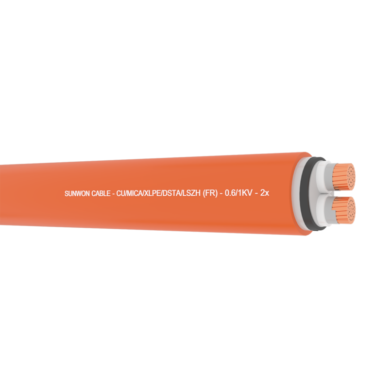 Cáp chống cháy, giáp thép SUNWON 0.61kV DSTAFR-PVC 2x 37 sợi (3)