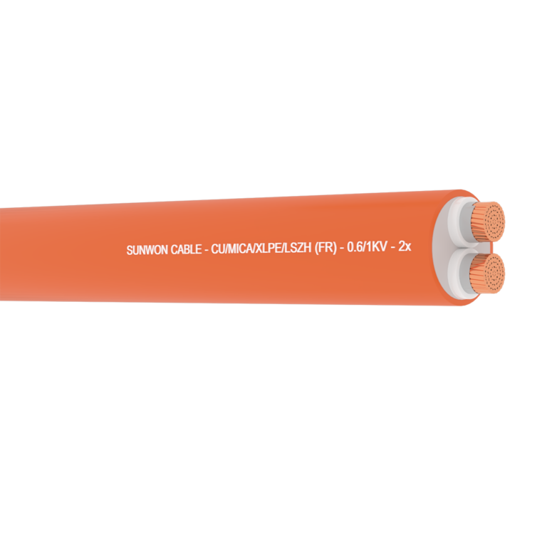 Cáp chống cháy, không giáp SUNWON - 0.61kV FR-PVC 2x 61 sợi (4)