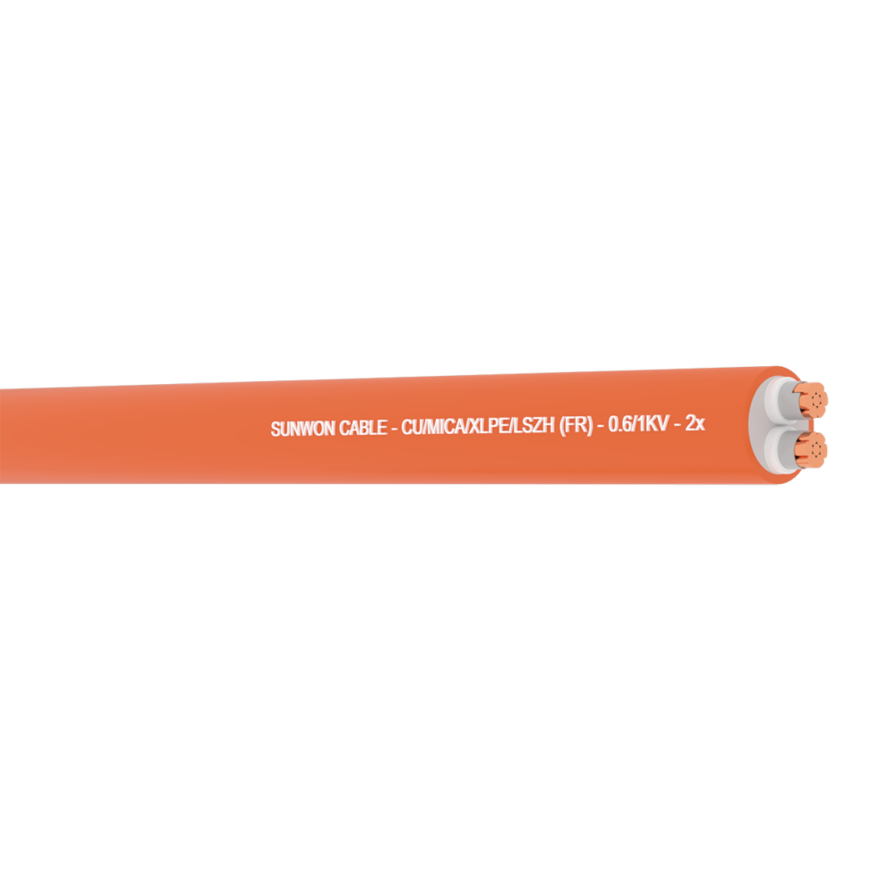 Cáp chống cháy, không giáp SUNWON - 0.61kV FR-PVC 2x 7 sợi (1)