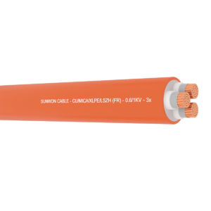 Cáp chống cháy, không giáp SUNWON - 0.61kV FR-PVC 3x 37 sợi
