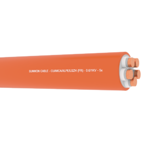 Cáp chống cháy, không giáp SUNWON - 0.61kV FR-PVC 5x 61 sợi