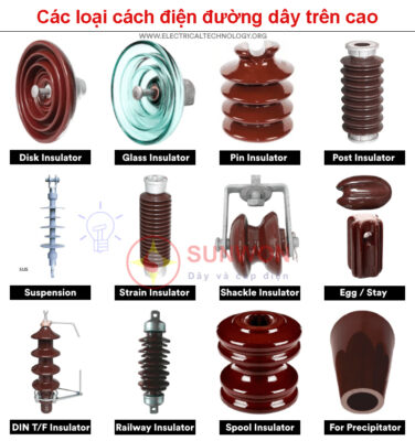 cách điện đường dây trên cao
