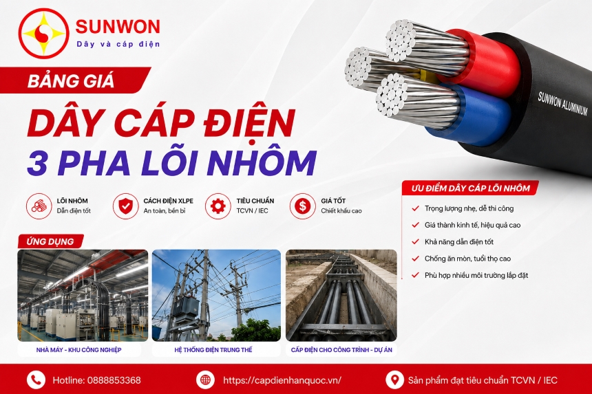 bang-gia-day-cap-dien-3-pha-loi-nhom bang-gia-day-cap-dien-3-pha-loi-nhom