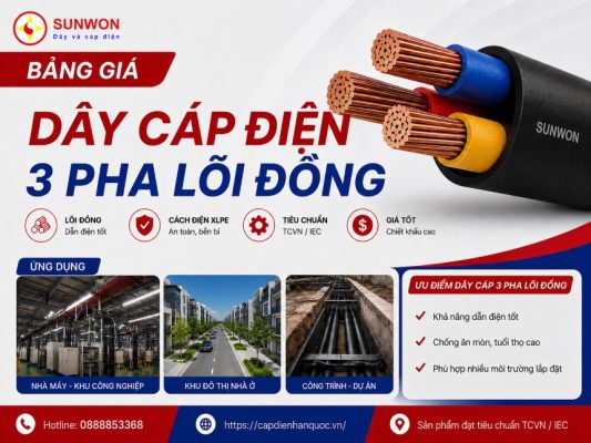bang-gia-day-cap-dien-3-pha-loi-dong