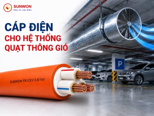 chon-cap-dien-cho-he-thong-quat-thong-gio-ham-gui-xe-toa-nha