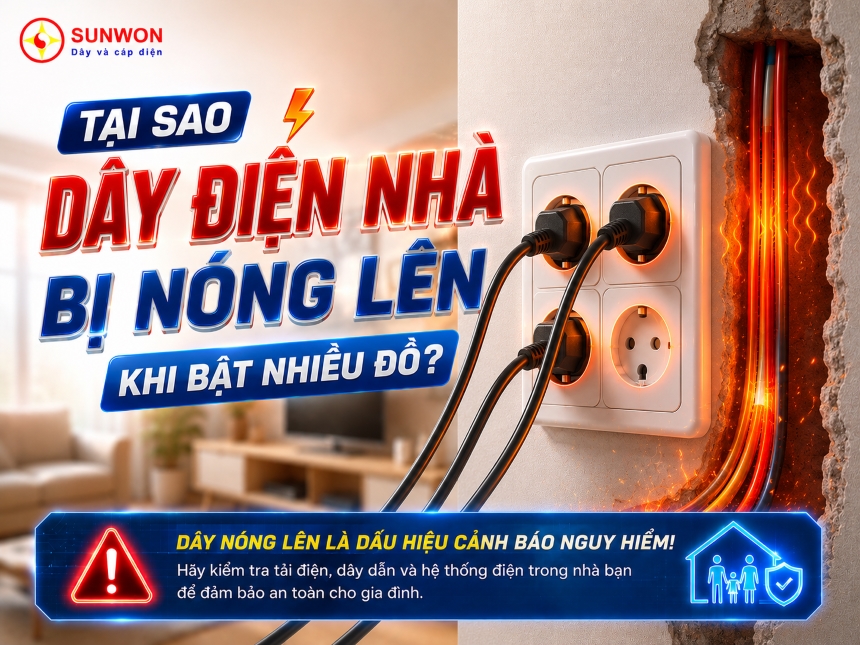 tai-sao-day-dien-nha-bi-nong-len-khi-bat-nhieu-do day-dien-nha-bị-nong